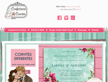 Tablet Screenshot of confeitariadeconvites.com.br